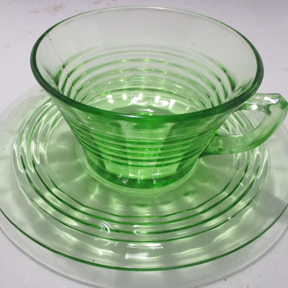 Anchor Hocking cup and saucer